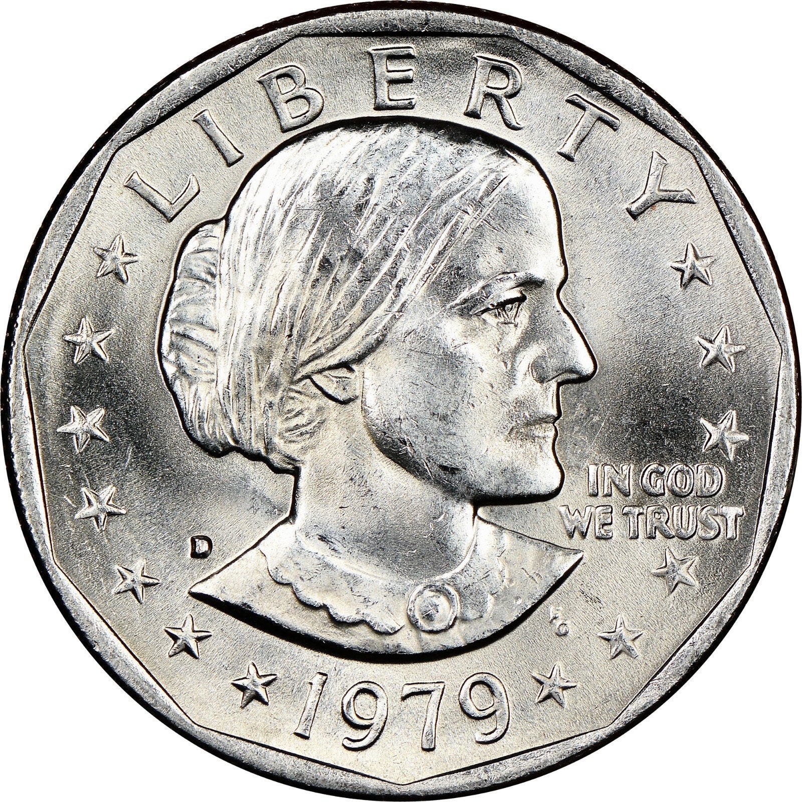 1979 Susan B Anthony Dollar Coin - Excellent Condition - Vintage US Type Coin