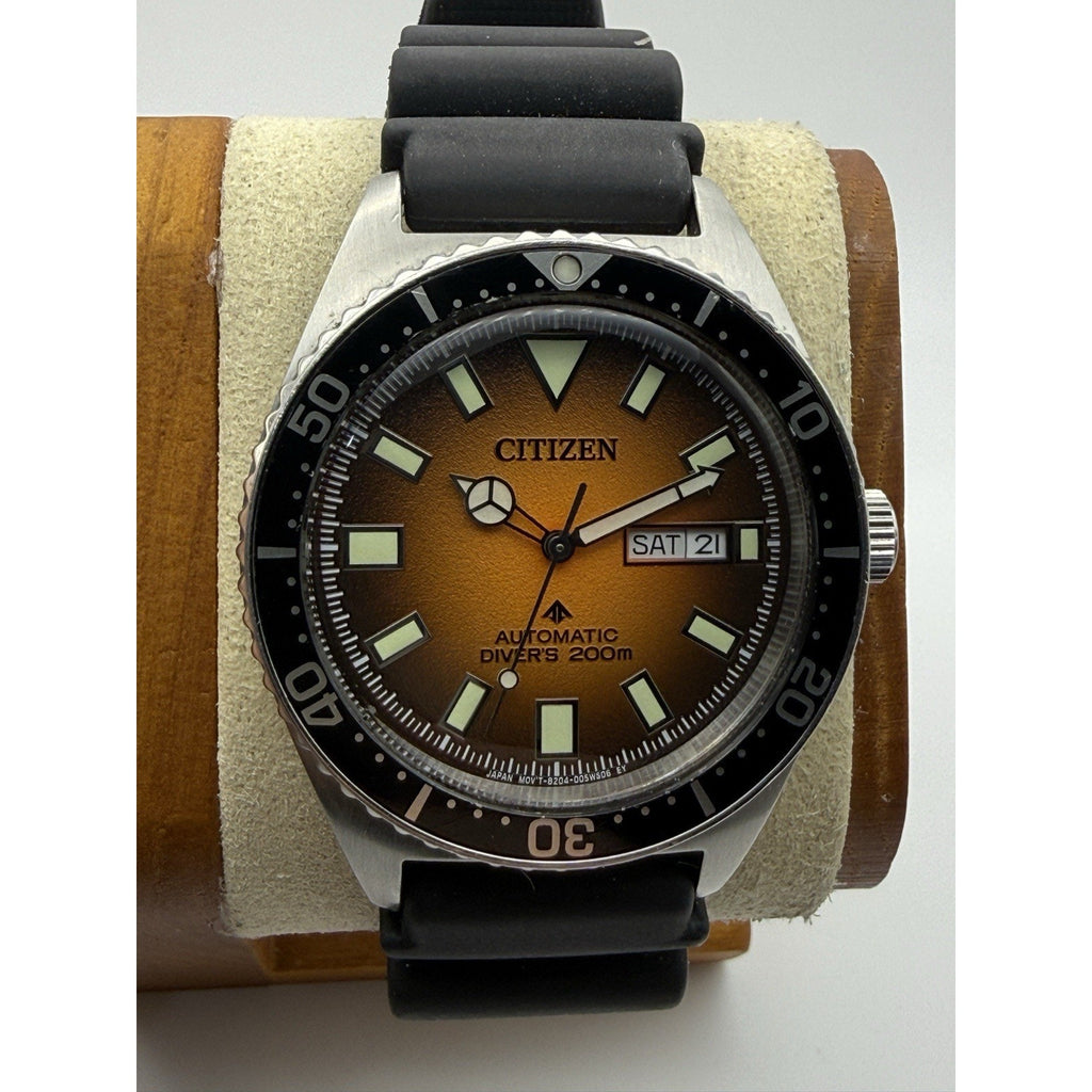 Citizen Promaster NY0120-01Z Automatic Diver 200m Orange Brown Gradient 8204