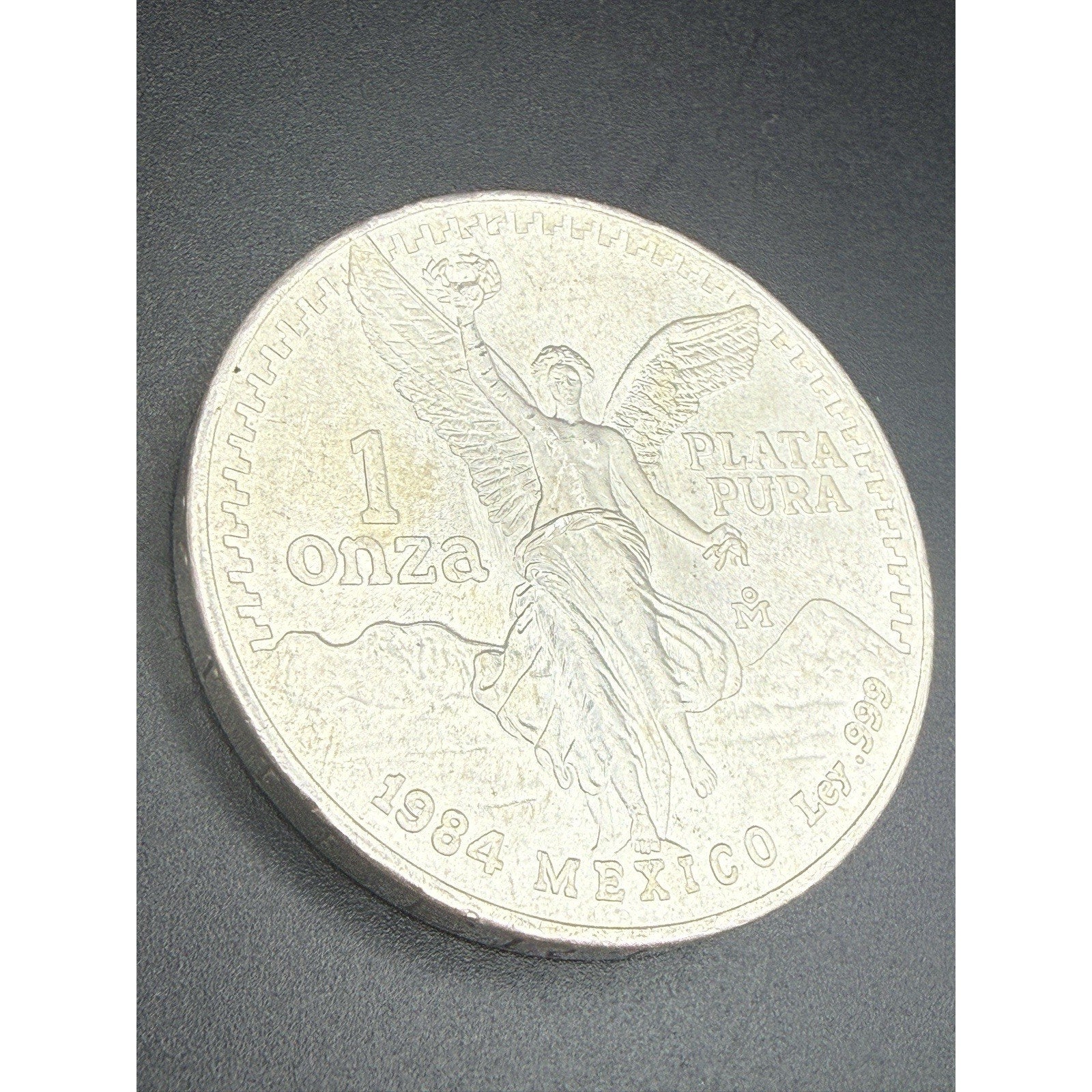 1984 Mexico Silver Libertad 1 Onza 1oz 0.999 Pure Coin w/ Original Roll Scrap
