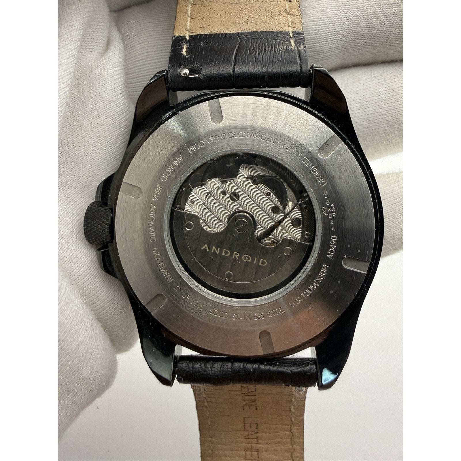 Android Dragon Watch Lot of 3 - Automatic AD490 21J - With Branded Collector Box