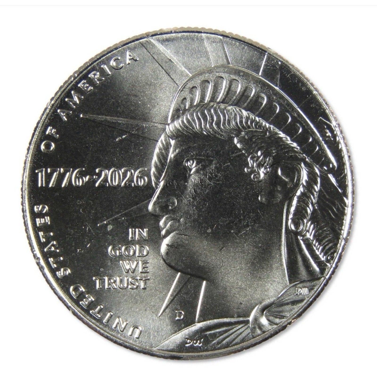 2026-D Enduring Liberty Half Dollar Roll- America 250- 1776-2026 Dual Date- OBW