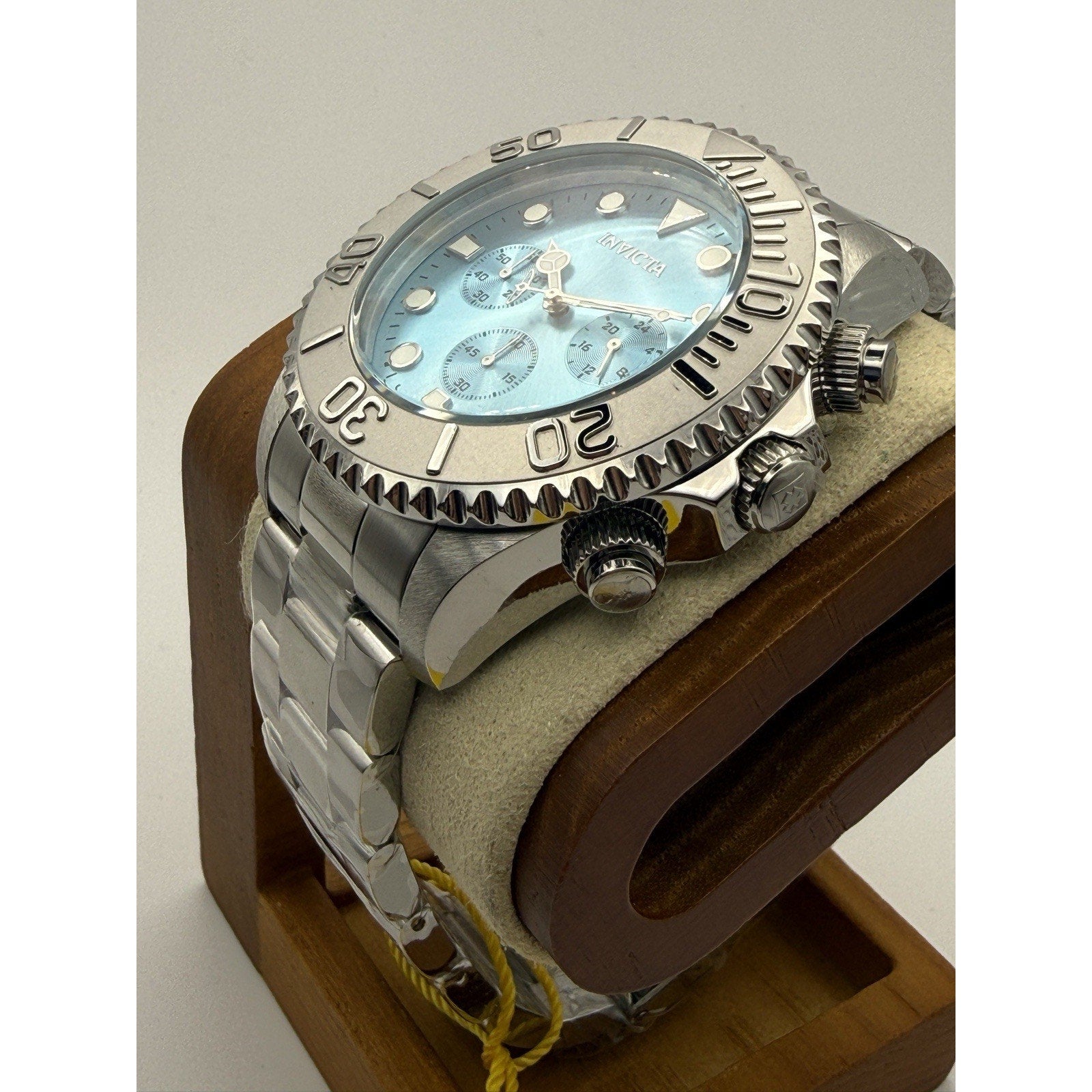 Invicta 49213 Pro Diver Chronograph Ice Blue Sunray Dial 48mm Watch - NEW & TAGS