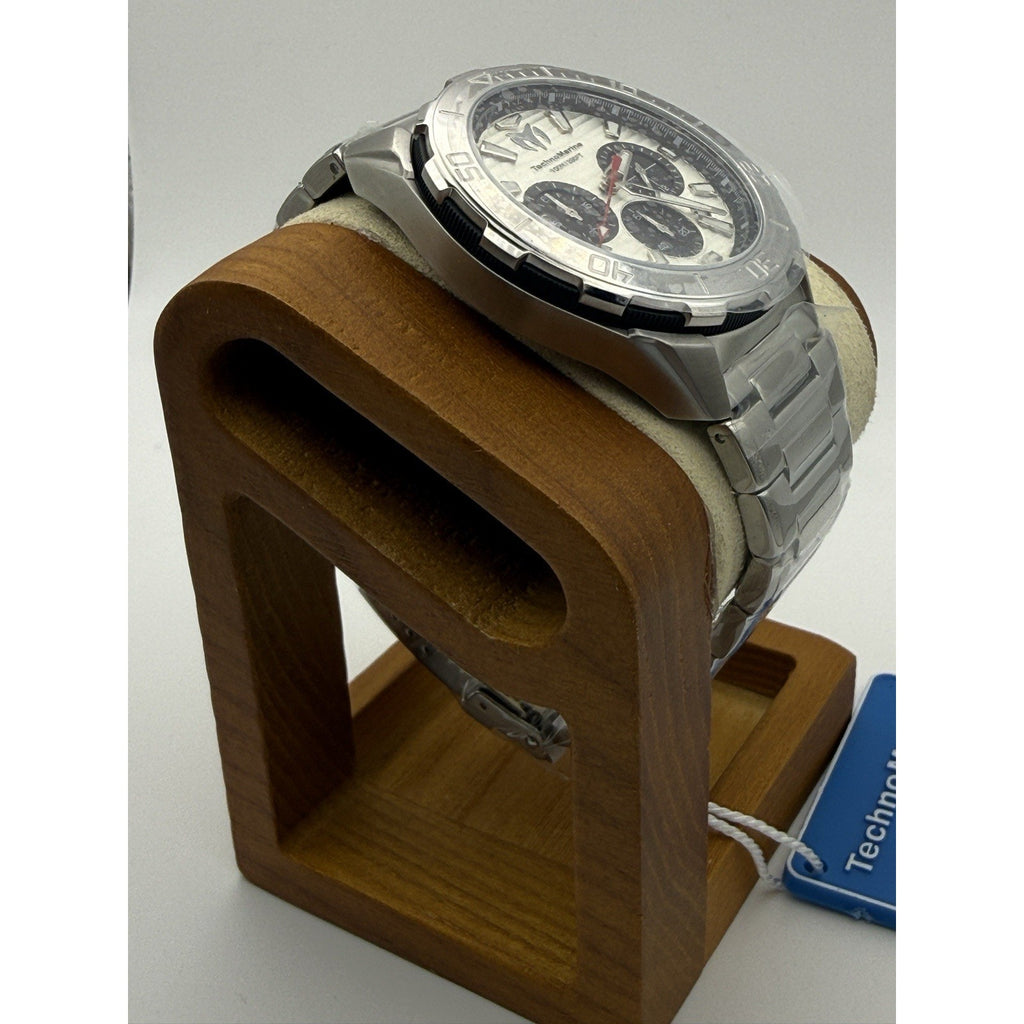 TechnoMarine Seven Seas White / Stainless Men's Watch - 44mm, Steel (TM-725029)