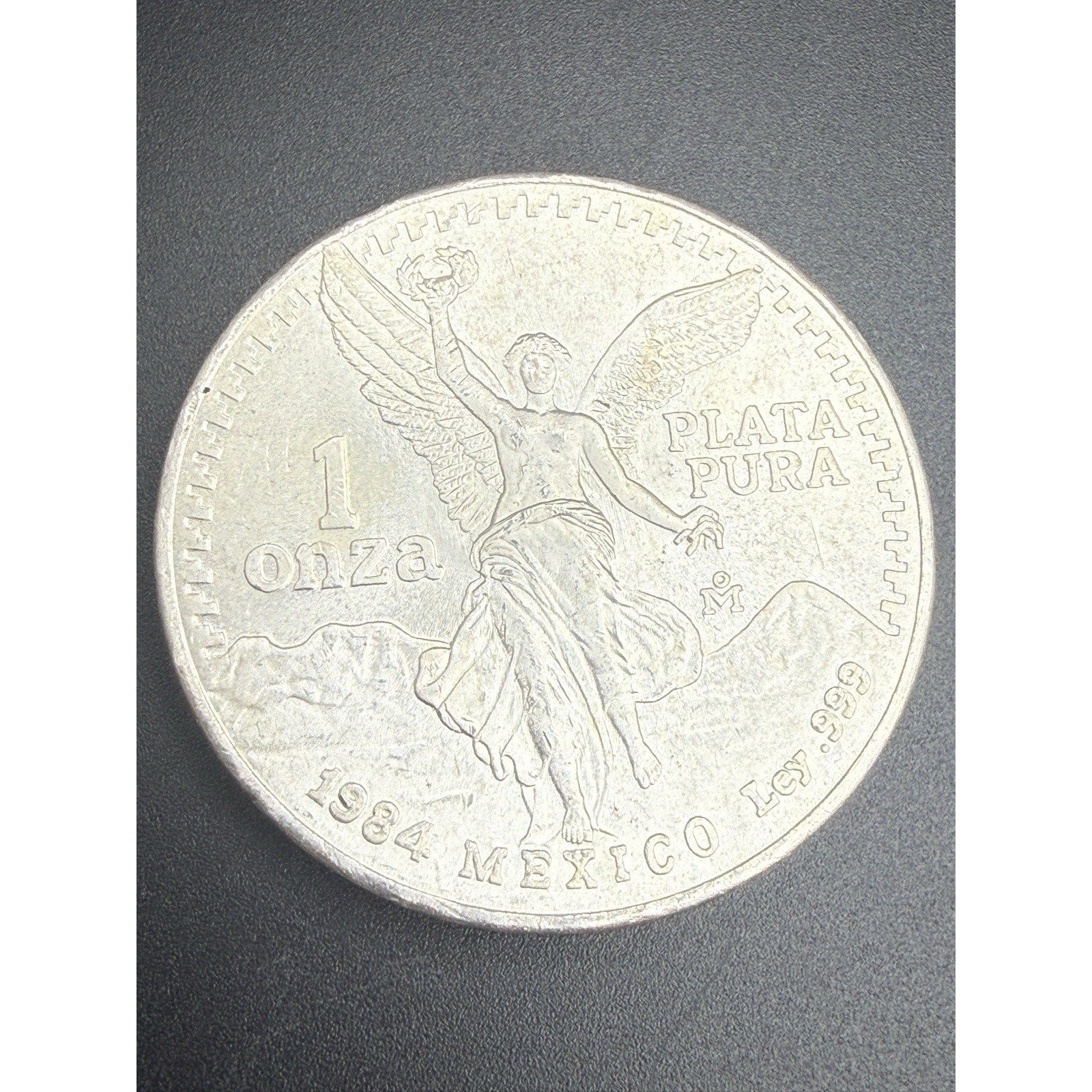 1984 Mexico Silver Libertad 1 Onza 1oz 0.999 Pure Coin w/ Original Roll Scrap