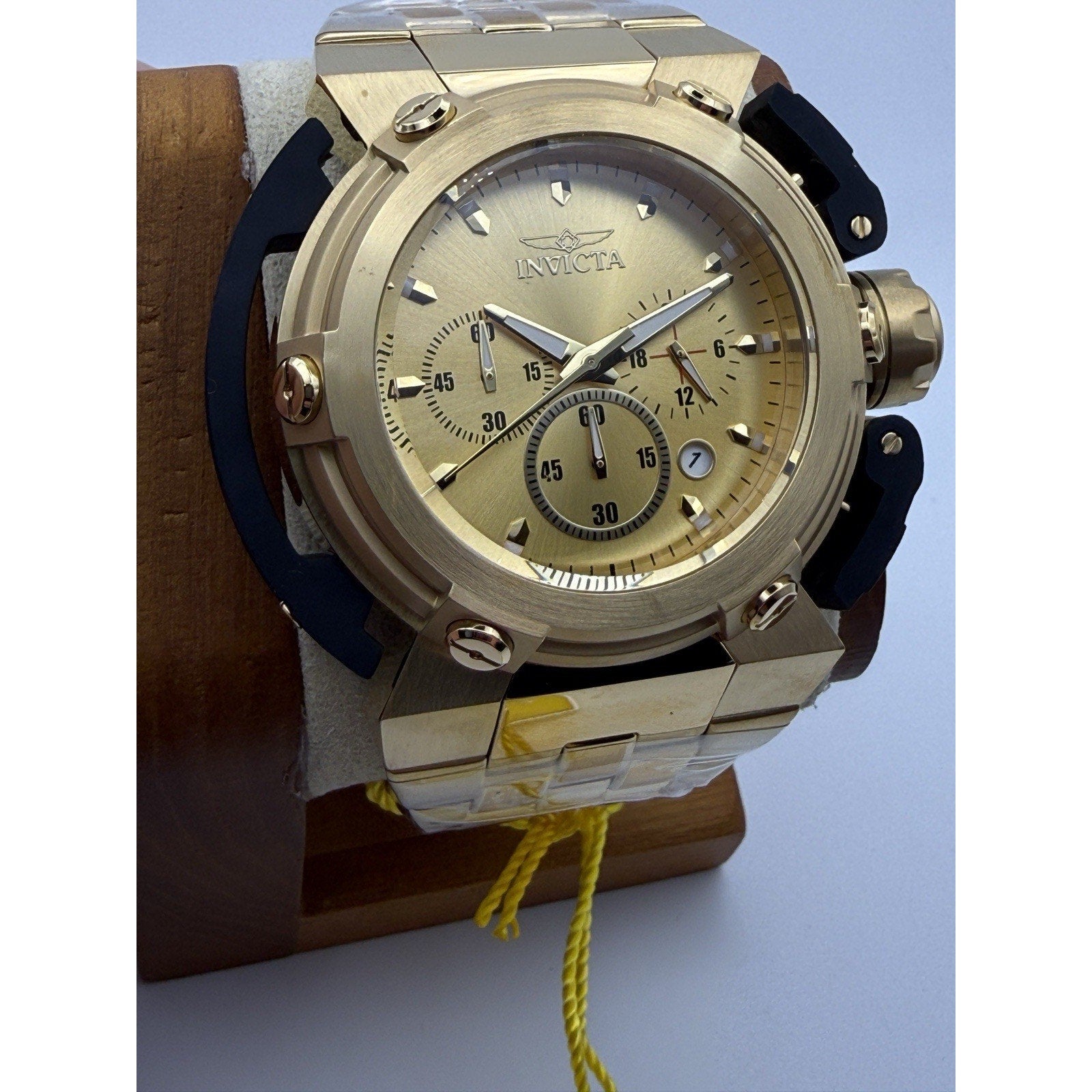 Invicta Coalition Forces X-Wing Men's Watch - Gold Tone - 49771 - NEW w/ Tags