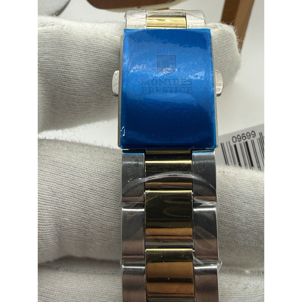 Montres Prestige MPW-0264 Two-Tone Gold Diver Style Men's Watch New